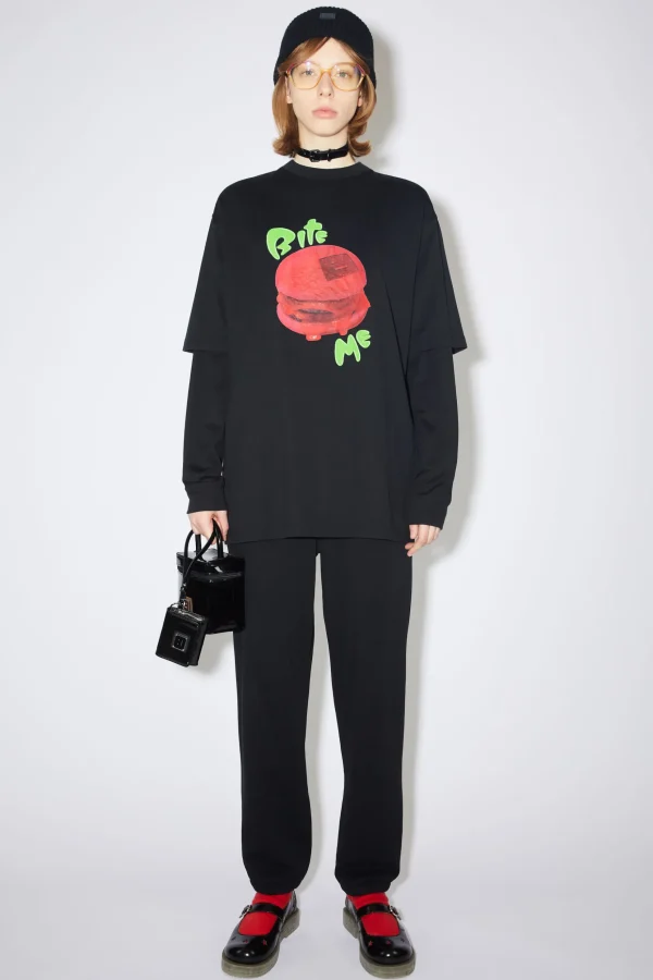 T-Shirt Mit Print>Acne Studios Shop