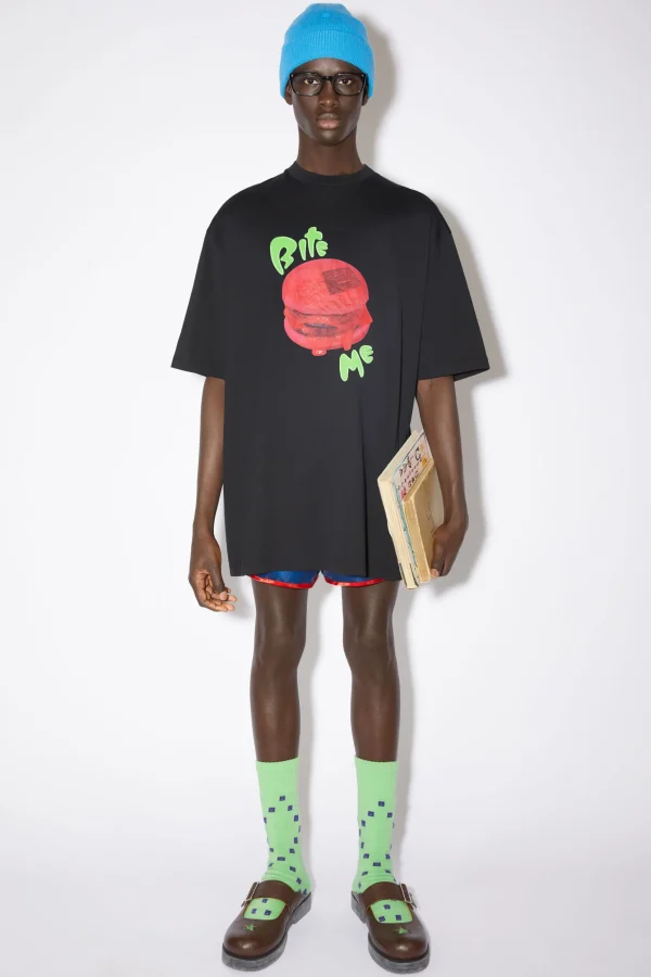 T-Shirt Mit Print>Acne Studios Shop