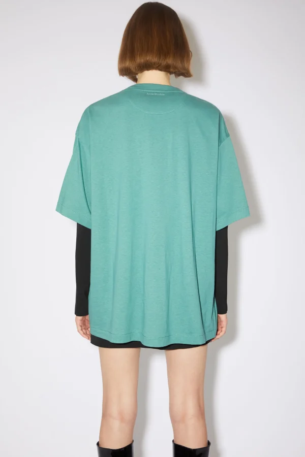 T-Shirt Mit Print>Acne Studios Store