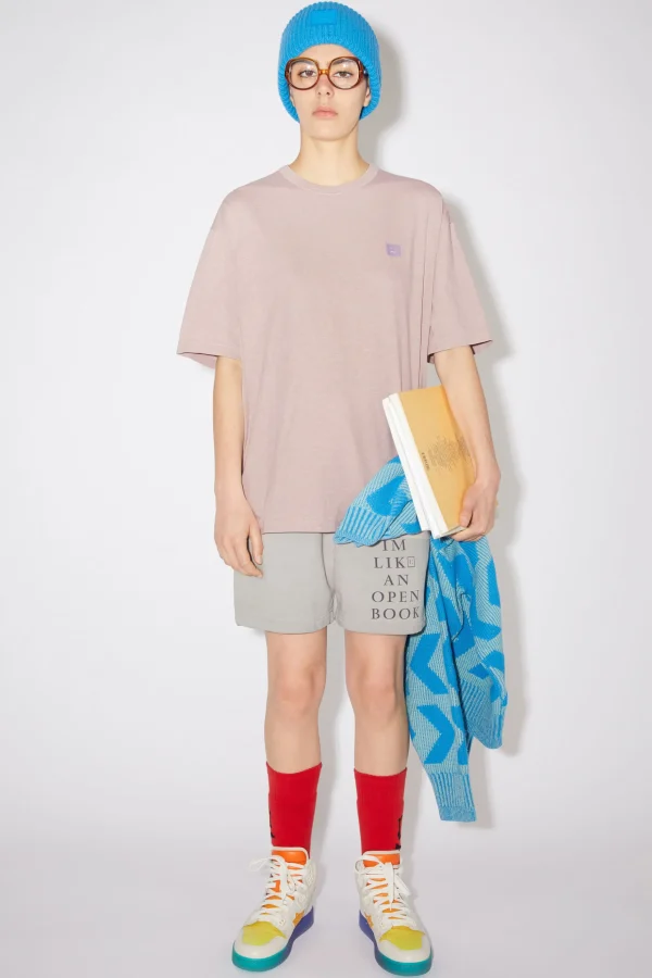 T-Shirt Mit Rundhalsausschnitt>Acne Studios Sale