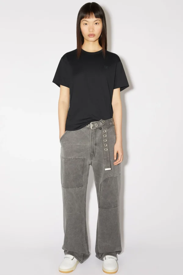 T-Shirt Mit Rundhalsausschnitt>Acne Studios Best