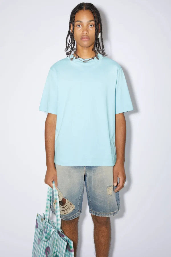 T-Shirt Mit Rundhalsausschnitt>Acne Studios Online