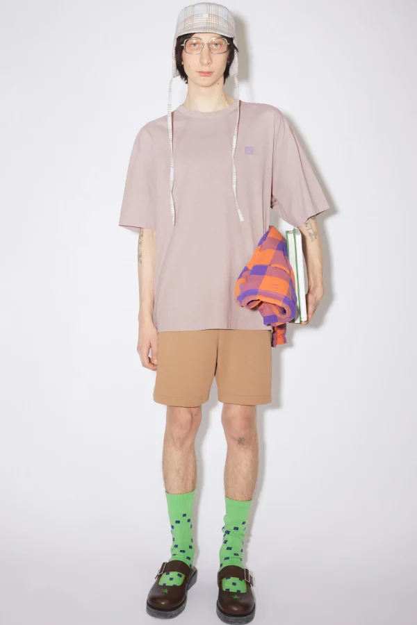 T-Shirt Mit Rundhalsausschnitt>Acne Studios Outlet