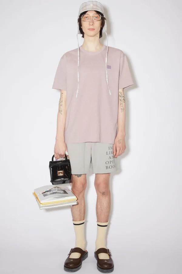 T-Shirt Mit Rundhalsausschnitt>Acne Studios Fashion