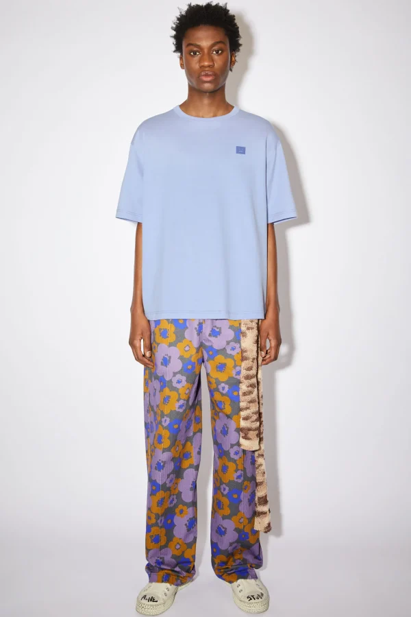 T-Shirt Mit Rundhalsausschnitt>Acne Studios Store