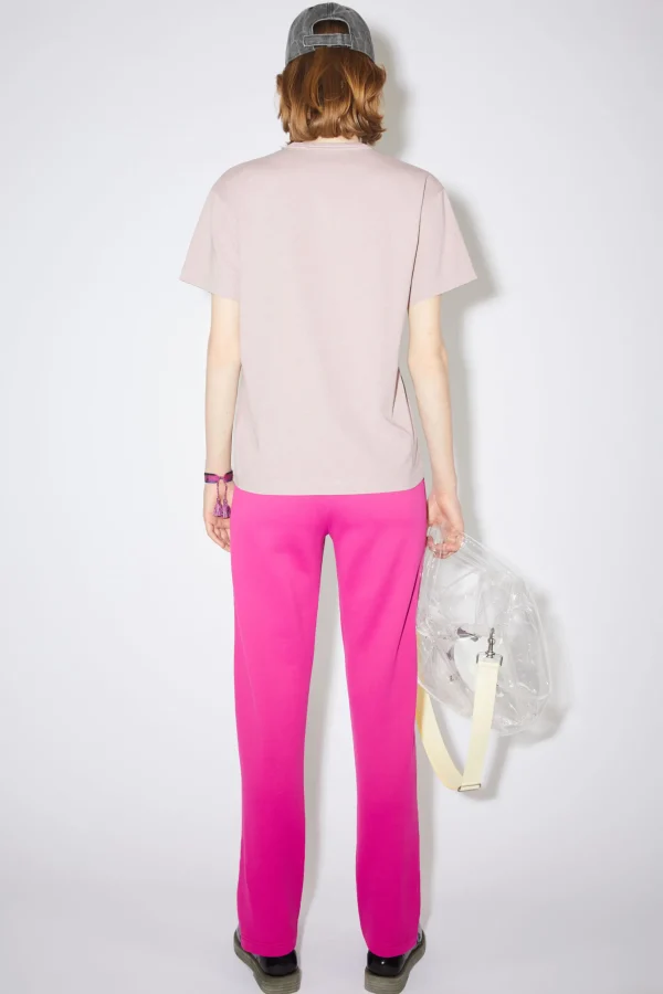 T-Shirt Mit Rundhalsausschnitt>Acne Studios Hot