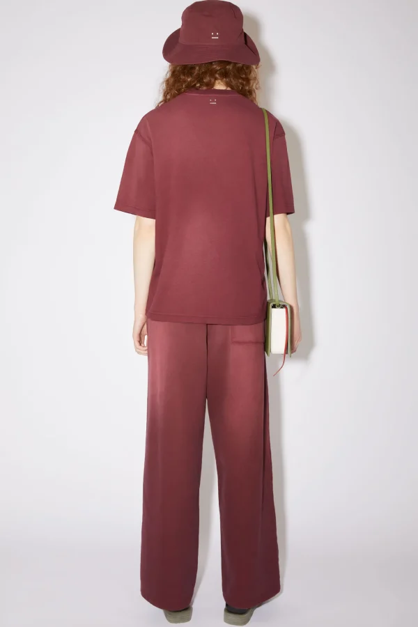 T-Shirt Mit Rundhalsausschnitt>Acne Studios Fashion