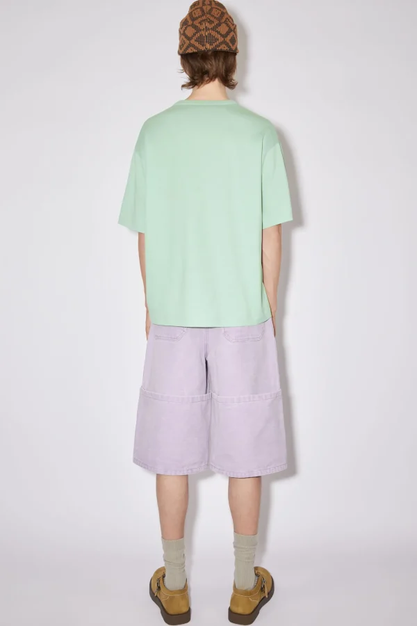 T-Shirt Mit Rundhalsausschnitt>Acne Studios Sale