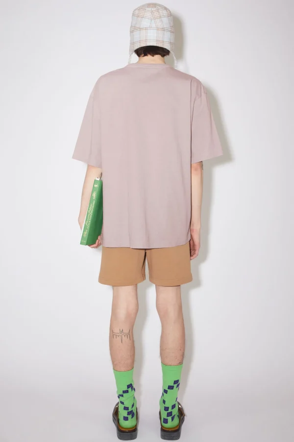 T-Shirt Mit Rundhalsausschnitt>Acne Studios Outlet