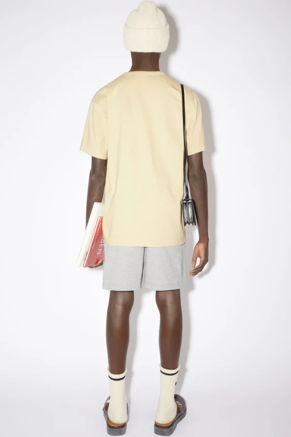 T-Shirt Mit Rundhalsausschnitt>Acne Studios New