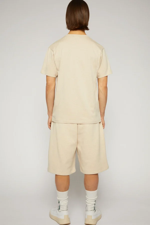 T-Shirt Mit Rundhalsausschnitt>Acne Studios Outlet