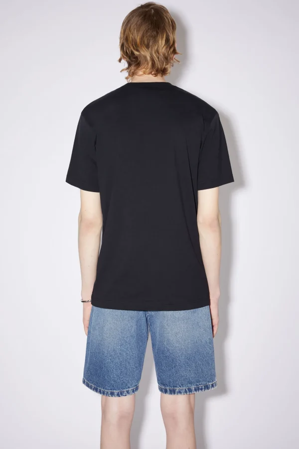 T-Shirt Mit Rundhalsausschnitt>Acne Studios Best Sale