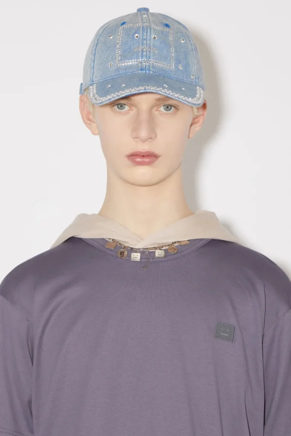 T-Shirt Mit Rundhalsausschnitt>Acne Studios Sale