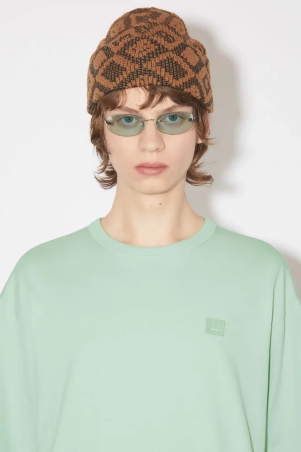 T-Shirt Mit Rundhalsausschnitt>Acne Studios Sale