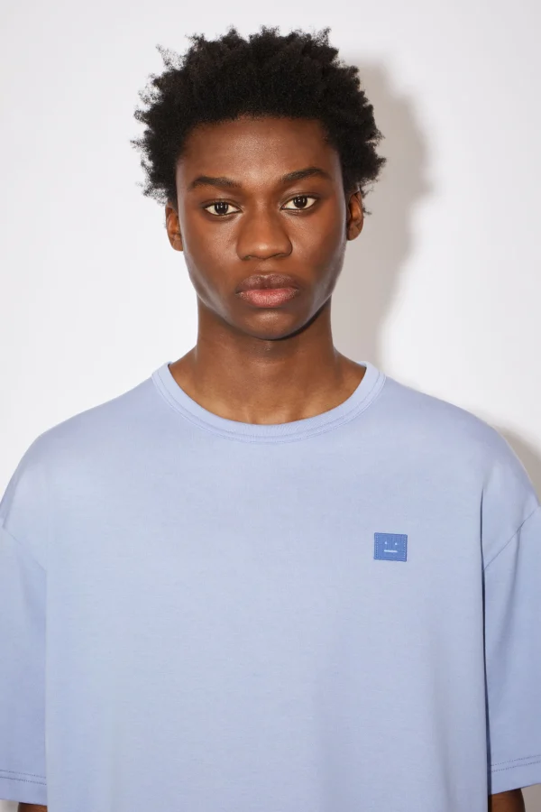 T-Shirt Mit Rundhalsausschnitt>Acne Studios Store