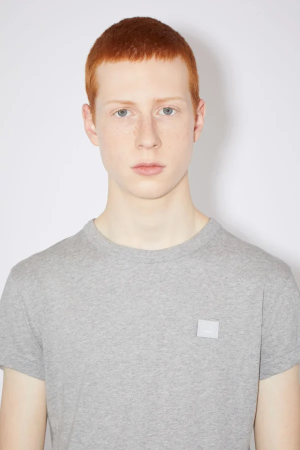 T-Shirt Mit Rundhalsausschnitt>Acne Studios Cheap