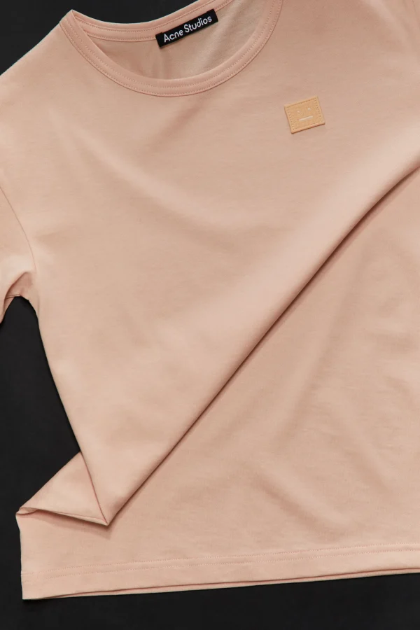 T-Shirt Mit Rundhalsausschnitt>Acne Studios Fashion