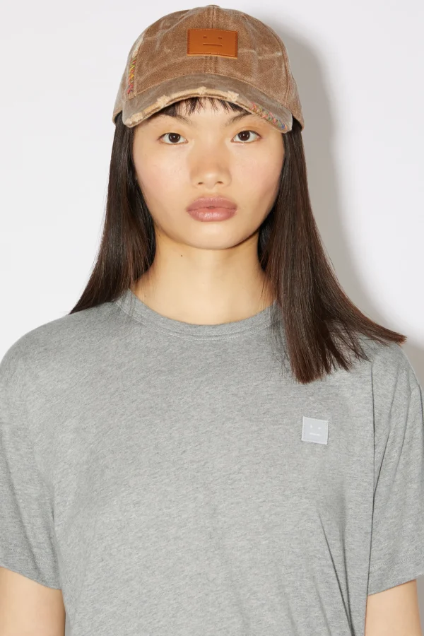 T-Shirt Mit Rundhalsausschnitt>Acne Studios Sale