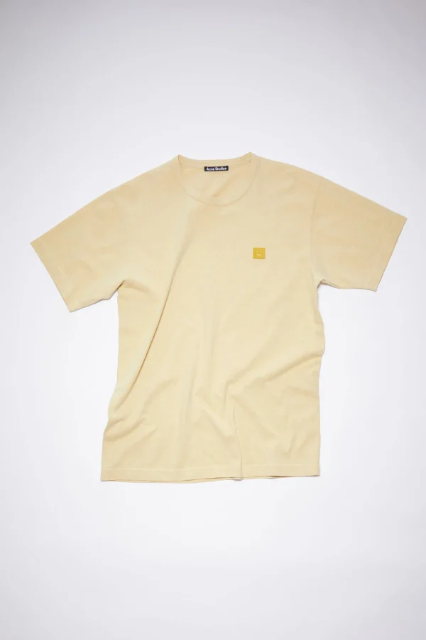 T-Shirt Mit Rundhalsausschnitt>Acne Studios Online