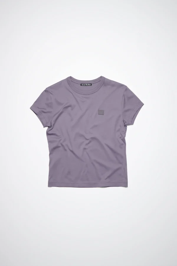 T-Shirt Mit Rundhalsausschnitt>Acne Studios Fashion