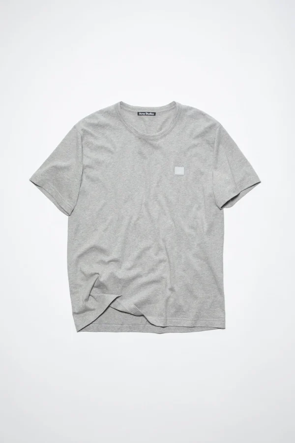 T-Shirt Mit Rundhalsausschnitt>Acne Studios Store