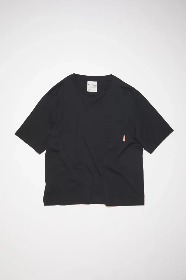 T-Shirt Mit Rundhalsausschnitt>Acne Studios Shop