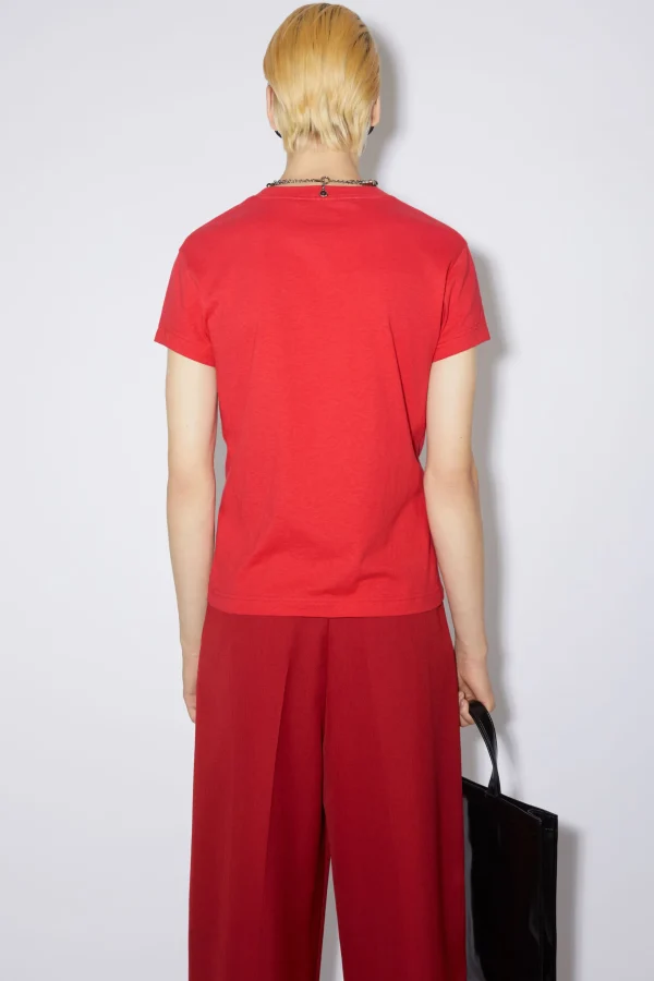 T-Shirt Mit Strasssteinen>Acne Studios Fashion