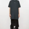 T-Shirt-Kleid Mit Logo>Acne Studios Store