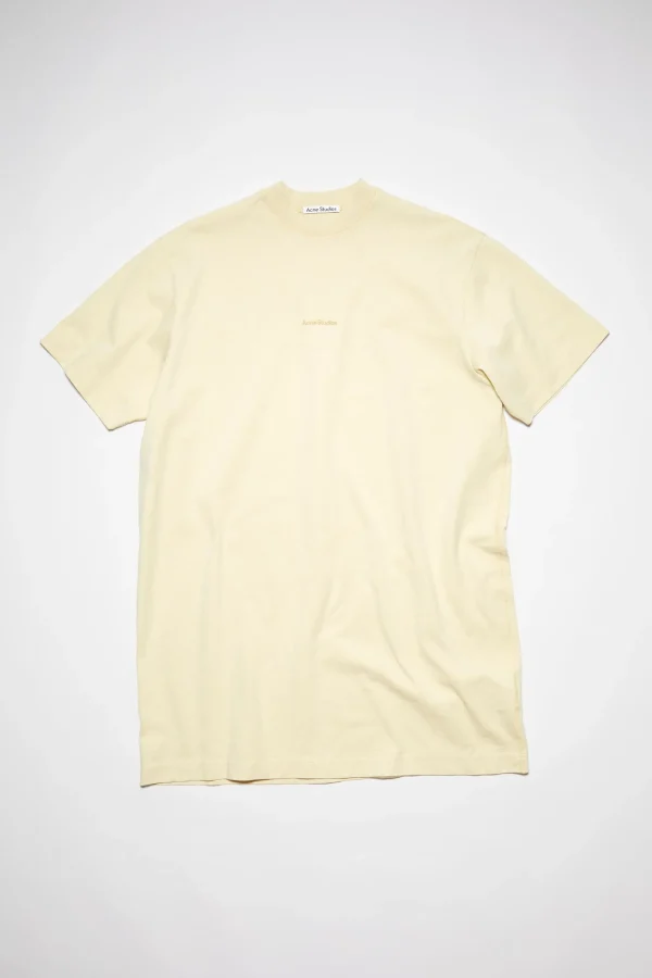 T-Shirt-Kleid Mit Logo>Acne Studios Discount