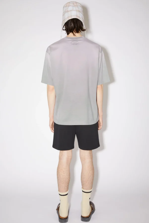 Warmereaktives T-Shirt Mit Print>Acne Studios New