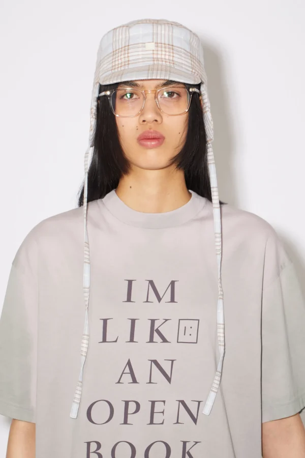 Warmereaktives T-Shirt Mit Print>Acne Studios Hot