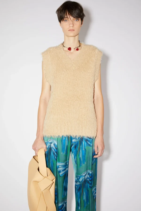 Weste Aus Flauschigem Merino-Woll-Mix>Acne Studios Hot