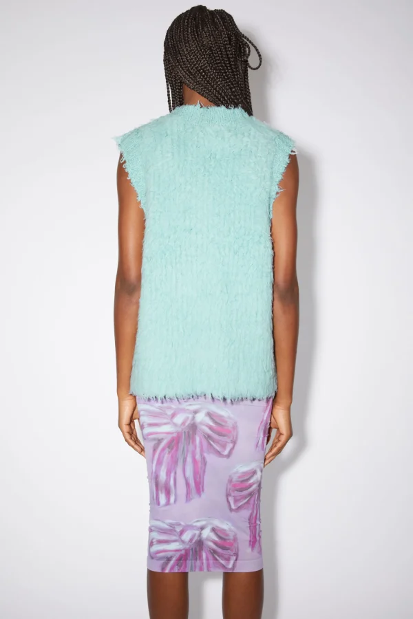 Weste Aus Flauschigem Merino-Woll-Mix>Acne Studios Shop