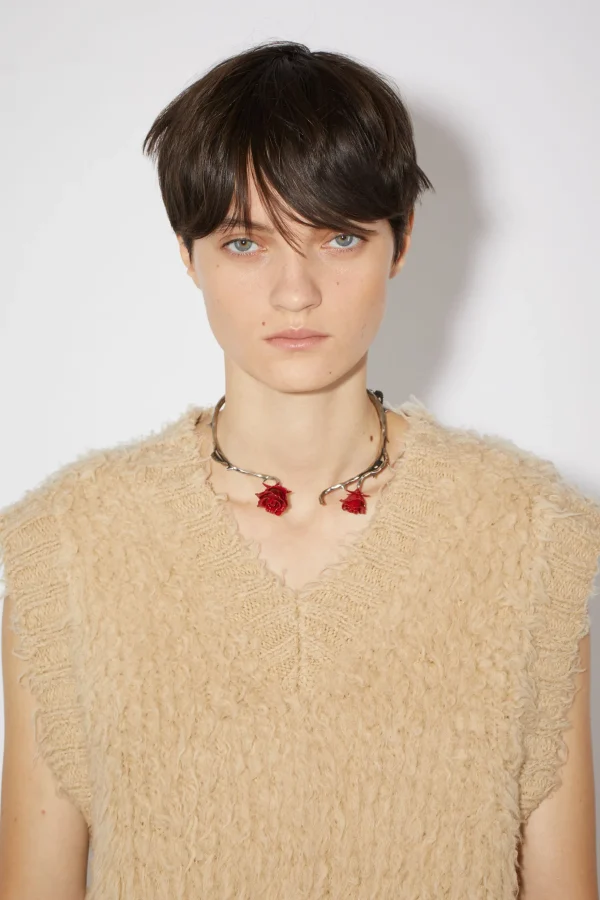 Weste Aus Flauschigem Merino-Woll-Mix>Acne Studios Hot