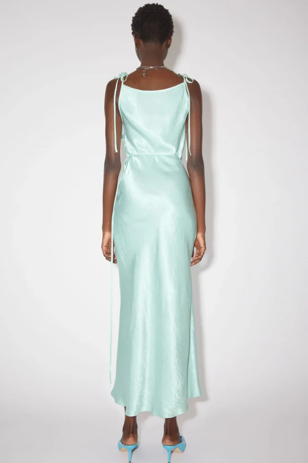 Wickelkleid Aus Satin>Acne Studios Store