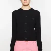 Wollcardigan Mit Rundhalsausschnitt>Acne Studios Shop