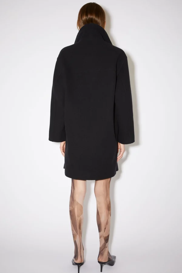 Wollmantel Mit Trichterkragen>Acne Studios New