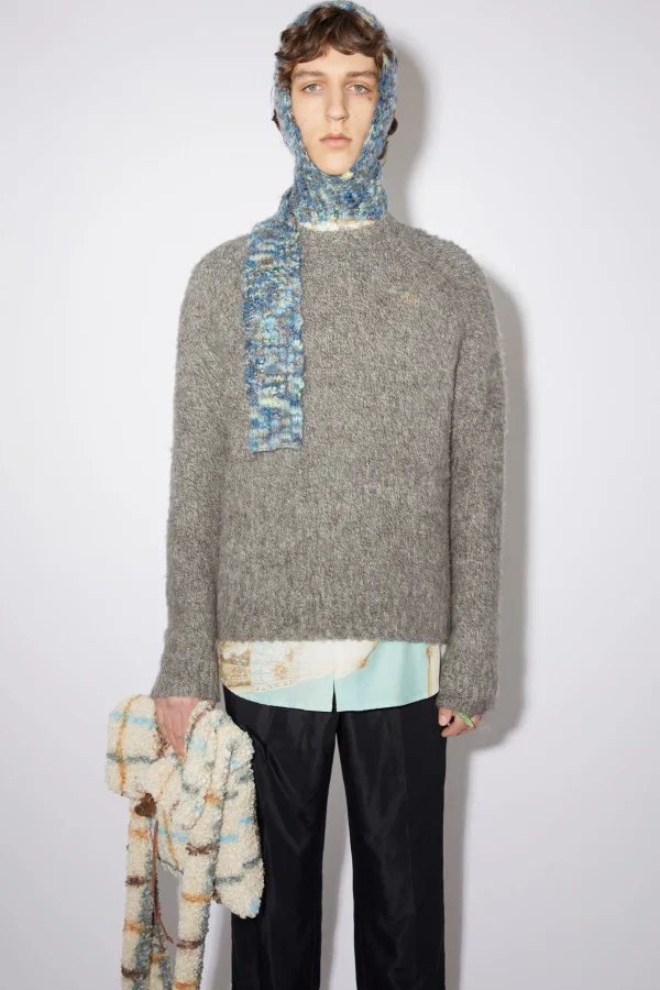 Wollpullover Mit Rundhalsausschnitt>Acne Studios Best Sale