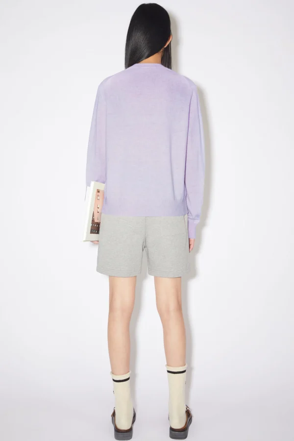 Wollpullover Mit Rundhalsausschnitt>Acne Studios Store