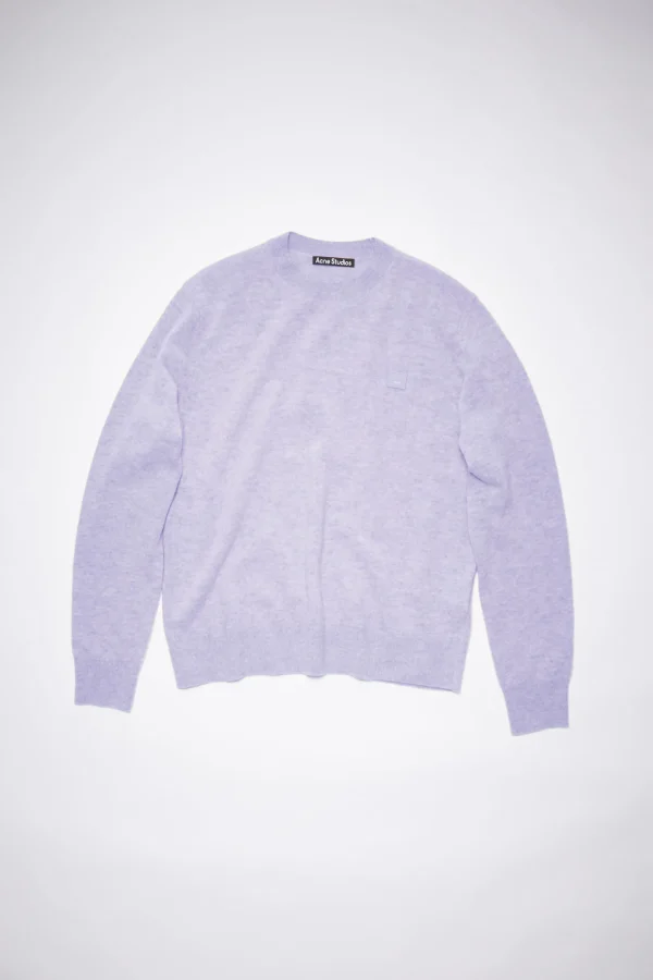 Wollpullover Mit Rundhalsausschnitt>Acne Studios Store