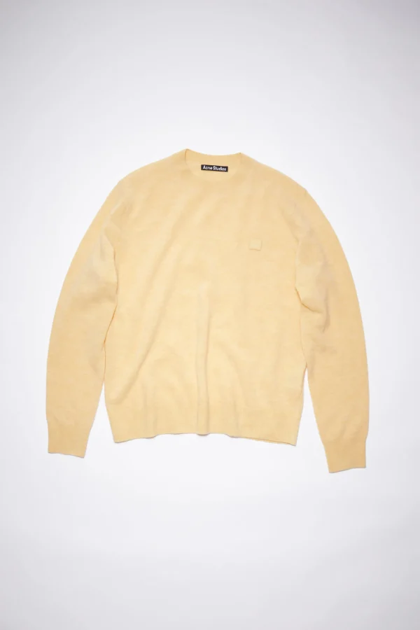 Wollpullover Mit Rundhalsausschnitt>Acne Studios Discount