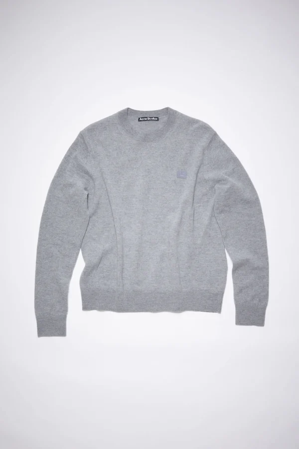 Wollpullover Mit Rundhalsausschnitt>Acne Studios Hot