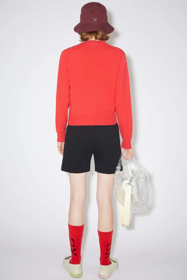 Wollpullover Mit V-Ausschnitt>Acne Studios Cheap