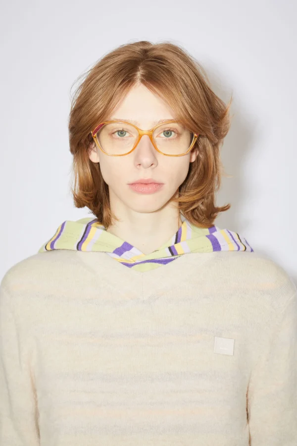 Wollpullover Mit V-Ausschnitt>Acne Studios Outlet