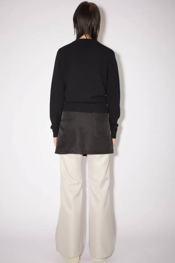 Wollpullover Mit V-Ausschnitt>Acne Studios Online