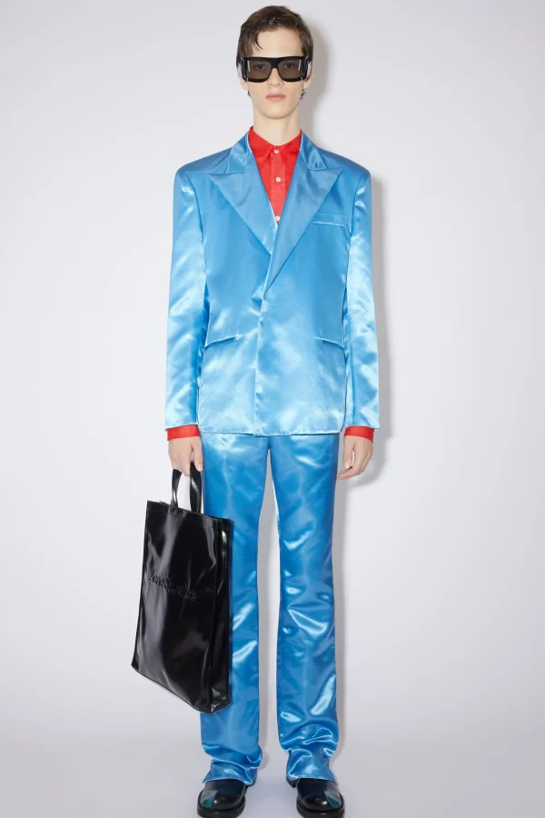 Zweireihiger Blazer Aus Satin>Acne Studios Fashion