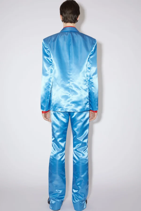 Zweireihiger Blazer Aus Satin>Acne Studios Fashion